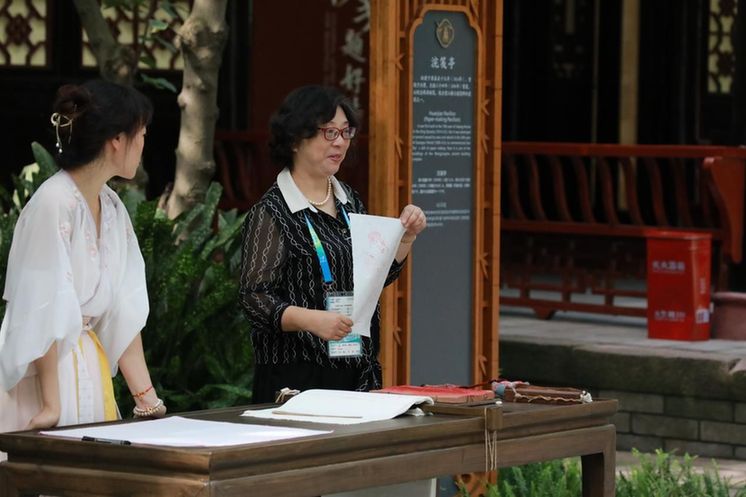 成都大运会丨望江楼下寻唐朝记忆 浣花溪畔听诗歌回响 成都大运会丨望江楼下寻唐朝记忆 浣花溪畔听诗歌回响