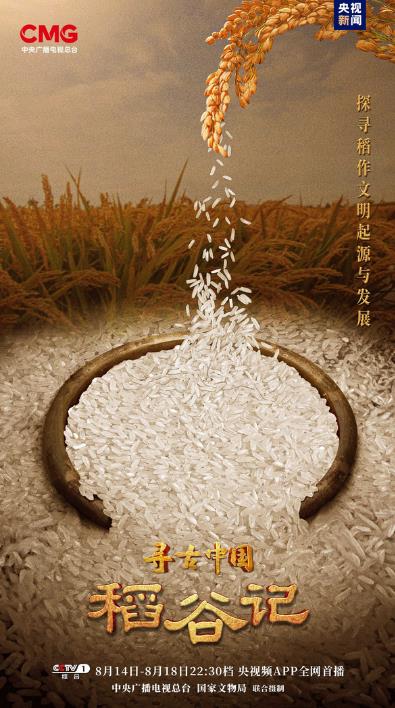 探秘稻作文明 《寻古中国·稻谷记》开播